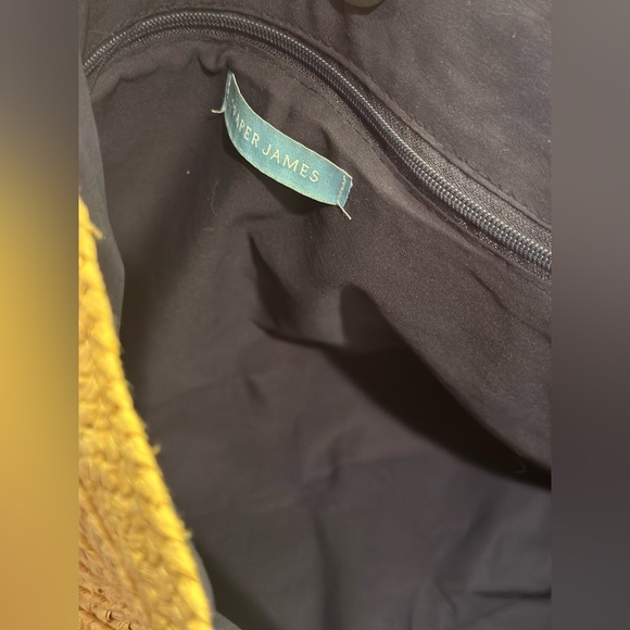 DRAPER JAMES Southern Style by REESE WITHERSPOON Everyday Straw Tote Bag Purse - Picture 5 of 7